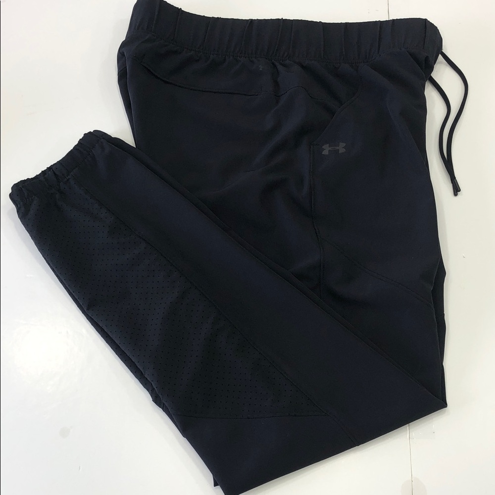 Under Armour Fusion Pants Women’s Small Black Outdoor Hiking Lightweight